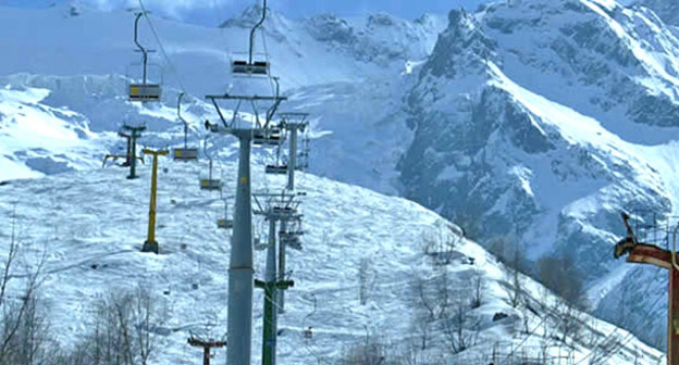 Горнолыжный курорт "Цей". Северная Осетия. Фото http://www.tsey.osetia.ru/