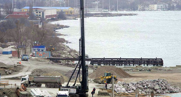 Строительство Керченского моста. Фото: Александр Севергин http://kerch-most.ru/