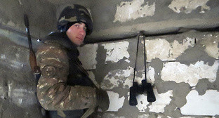 На боевых позициях Нагорного Карабаха. Фото Алвард Григорян для "Кавказского узла" На боевых позициях Нагорного Карабаха. Фото Алвард Григорян для "Кавказского узла"