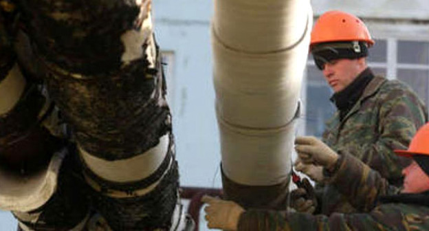 Работа аварийной бригады. Фото: Пресс-служба администрации Краснодара