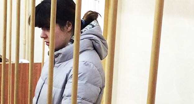 Варвара Караулова (Александра Иванова). Фото: пресс-служба Лефортовского суда Москвы