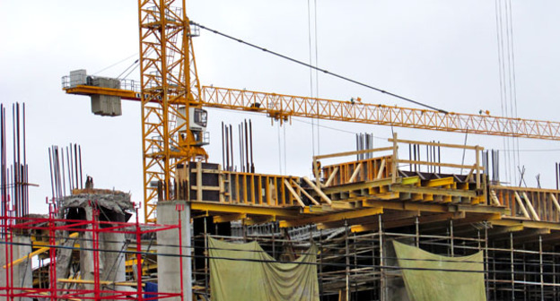 Стройплощадка "Волгоград-Арена". Фото Вячеслава Ященко для "Кавказского узла"