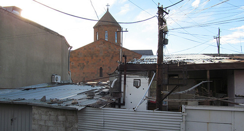  В районе Конд находится церковь Св. Ованнеса. Фото Армине Мартиросян для "Кавказского узла"