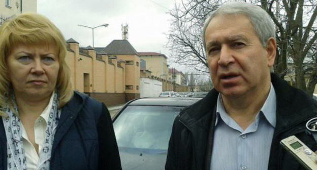 Адвокаты Марина Дубровина и Докка Ицлаев. Фото: Anastasiya Moskvychova (RFE/RL)