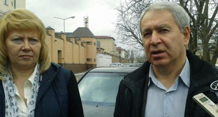 Адвокаты Марина Дубровина и Докка Ицлаев. Фото: Anastasiya Moskvychova (RFE/RL)