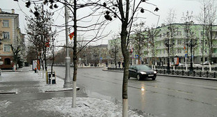 Улица в Грозном. Фото корреспондента "Кавказского узла"