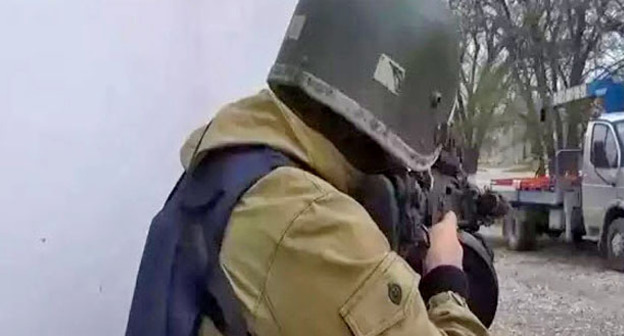 Сотрудник силовых структур. Фото http://nac.gov.ru/