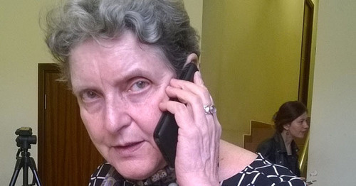 Светлана Ганнушкина. Москва, 21 апреля 2016 г. Фото Вячеслава Ферапошкина для "Кавказского узла"