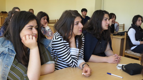 Участники программы «Активизация гражданского общества». Нагорный Карабах, Шуши, 21 апреля 2016 г. Фото Алвард Григорян для "Кавказского узла"