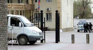 Северо-Кавказский окружной военный суд в Ростове-на-Дону. Фото Олега Пчелова для "Кавказского узла"