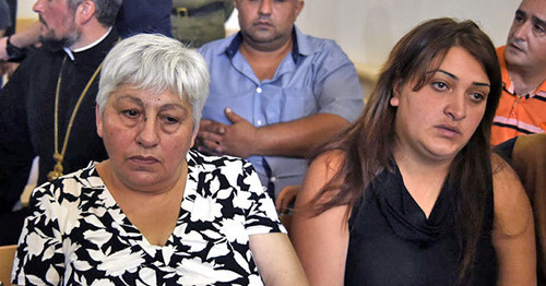 Родственники погибших в зале суда. Фото: Sputnik/Асатур Есаянц http://sputnikarmenia.ru