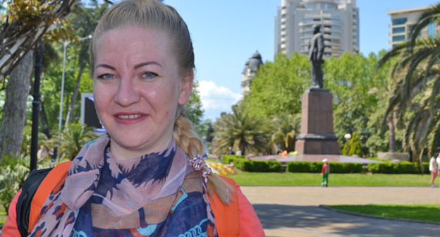 Анна Никифорова. Фото Светланы Кравченко для "Кавказского узла"