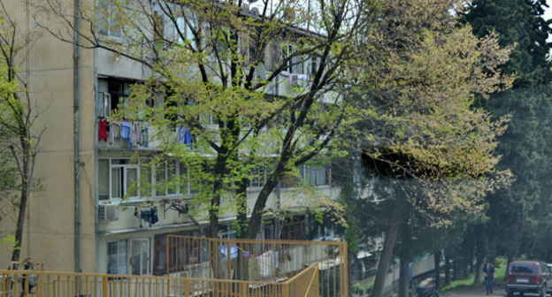 Дом в котором Анна Никифорова купила квартиру. Сочи. Фото Светланы Кравченко для "Кавказского узла"