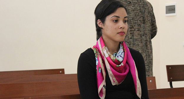 Гражданка США Обри Мишель Аллен. Фото: © Sputnik/ Дзерасса Биазарти, http://sputnik-ossetia.ru/North_Ossetia/20160421/1760278.html