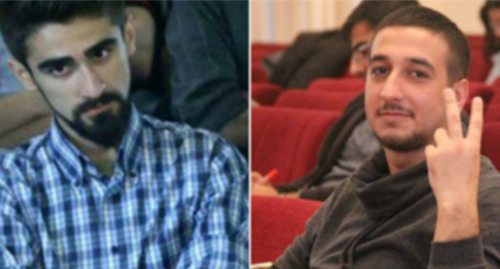 Члены оппозиционного движения NIDA – Байрам Мамедов и Гияс Ибрагимов. Фото: http://minval.az/news/123583954