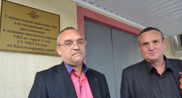 Алексей Горячкин (слева) и Игорь Васильев. Фото Светланы Кравченко для "Кавказского узла"