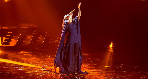 Джамала, победитель конкурса песни «Евровидение 2016» (Украина). Фото: Albin Olsson https://ru.wikipedia.org/