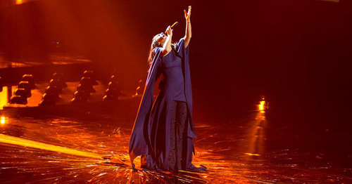 Джамала, победитель конкурса песни «Евровидение 2016» (Украина). Фото: Albin Olsson https://ru.wikipedia.org/