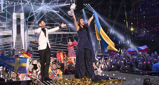 Победительница конкурса "Евровидение-2016" Фото: Поставив Андрес (ЕВС), http://www.eurovision.tv/page/news?id=ukraine_wins_2016_eurovision_song_contest Победительница конкурса "Евровидение-2016" Фото: Поставив Андрес (ЕВС), http://www.eurovision.tv/page/news?id=ukraine_wins_2016_eurovision_song_contest