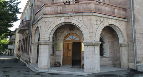 Здание Министерства иностранных дел Нагорного Карабаха. Фото Алвард Григорян для "Кавказского узла"