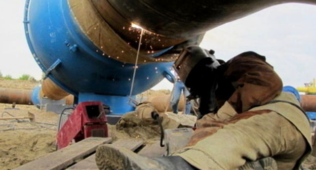 Устранение аварии на газопроводе. Фото: gazprom.ru