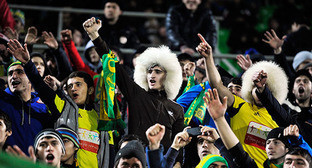 Болельщики футбольного клуба "Анжи". Фото fc-anji.ru