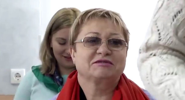 Екатерина Лукьяненко. Кадр из видео пользователя Астрахань 24 https://www.youtube.com/watch?v=-5yEGd6fMIQ