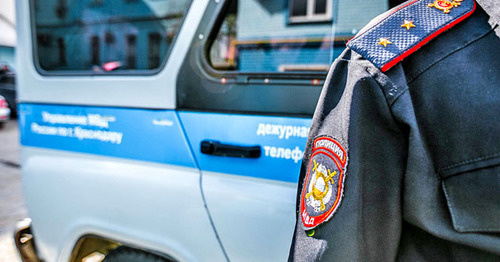 Сотрудник полиции. Фото www.yugopolis.ru
