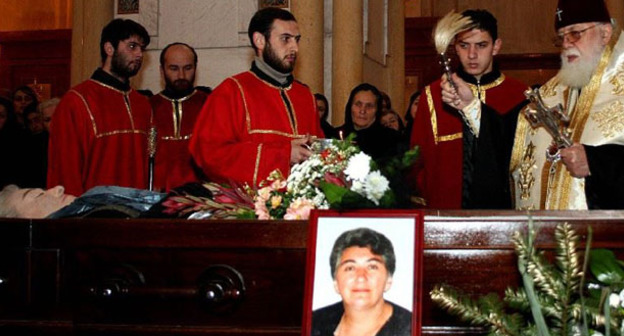 Похороны Мананы Джабелия. Декабрь 2006 г. Фото: RFE/RL