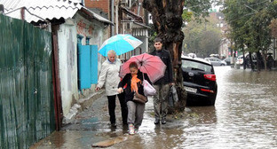 Ливень в Краснодаре. Фото Натальи Дорохиной для "Кавказского узла"