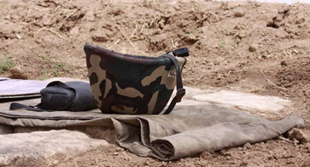 Солдатская каска армии НКР. Фото: http://sputnik.co.am