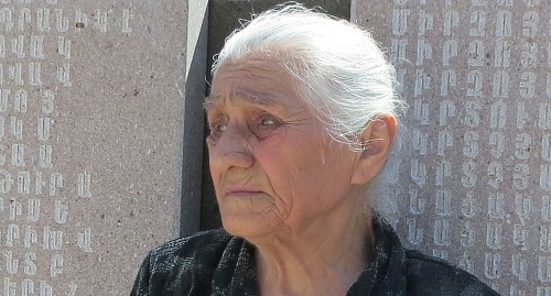 Мать одного из пропавших без вести во время войны. Степанакерт, 29 июня 2016 год. Фото Алвард Григорян для "Кавказского узла"