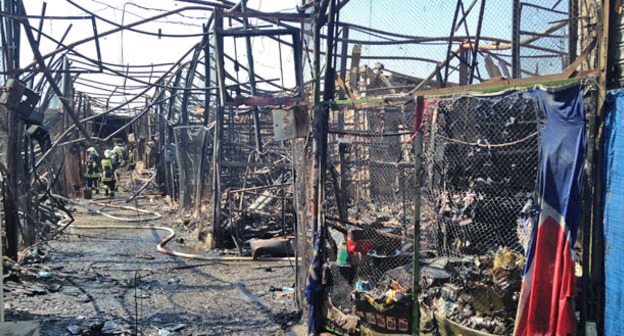 Взрыв на сталелитейном производстве компании Baku Steel Company. Баку, 1 июля 2016 г. Фото Парваны Байрамовой для "Кавказского узла"