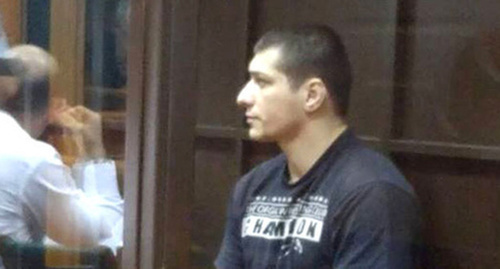 Саид Османов в зале суда. Фото: http://asiarussia.ru/news/12764/