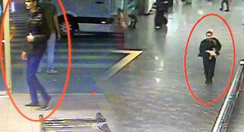 Изображение с камер видеонаблюдения  в стамбульском аэропорту «Ататюрк» во время теракта 28.06.2016 Фото: http://ru.sputnik.az/incidents/20160630/405989374.html