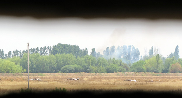 Азербайджанские посты на линии соприкосновения. Нагорный Карабах. Фото Алвард Григорян для "Кавказского узла"