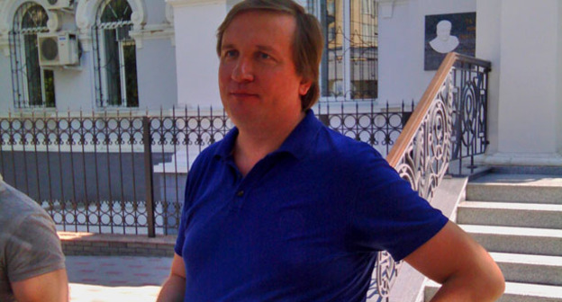 Дмитрий Новиков. Фото Валерия Люгаева для "Кавказского узла"