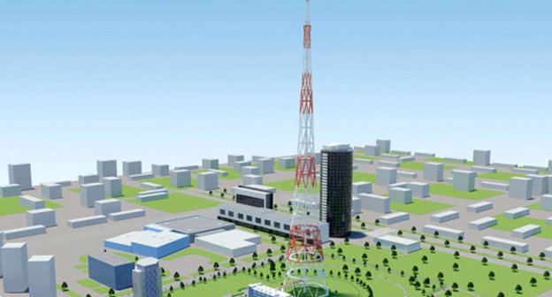 Проект новой телевышки в Северной Осетии. Фото: "ФедералПресс" http://fedpress.ru/