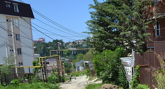 Поселок Соболевка. Сочи, 5 июля 2016 г. Фото Светланы Кравченко для "Кавказского узла"