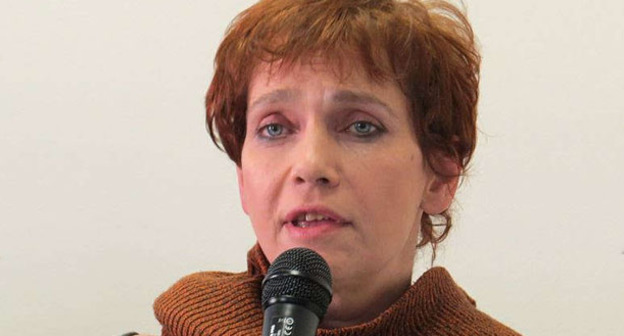 Шеф-редактор интернет-издания о дагестанских женщинах Daptar.ru Светлана Анохина. Фото: Vera Vasilieva (RFE/RL)