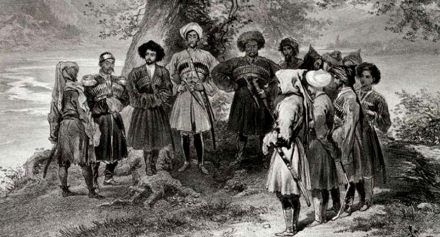 Совещание черкесских князей в 1839—1840-х годах, Григорий Гагарин. Фото https://ru.wikipedia.org/