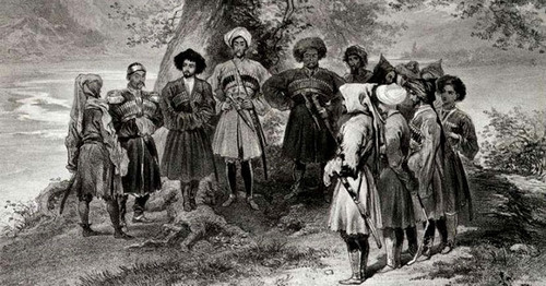 Совещание черкесских князей в 1839—1840-х годах, Григорий Гагарин. Фото https://ru.wikipedia.org/
