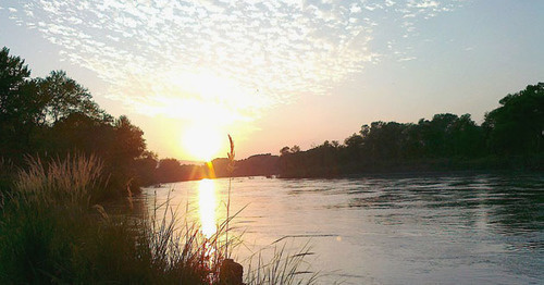 Река Терек. Фото: Джалвади Малаев https://ru.wikipedia.org/