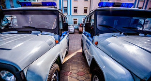 Полицейские машины. Фото: Максим Тишин / Югополис