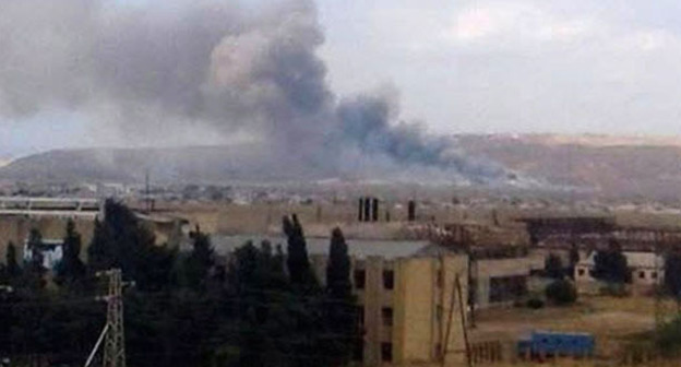 Взрыв произошел на заводе в Ширване. 26 июля 2016 г. http://www.kavkaz-uzel.eu/articles/286412/