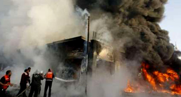 Взрыв на военном заводе в Ширване.  26 июля 2016 г. Фото http://musavat.com/news/strana/vzriv-na-oruzheynom-zavode-v-shirvane-foto_277065.html