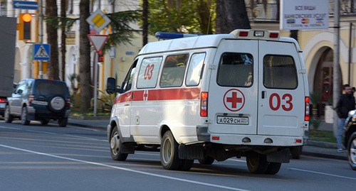 Машина скорой помощи в Абхазии Фото: © Sputnik.Томас Тхайцук