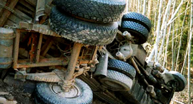 На месте ДТП. Фото http://www.lragir.am/index/rus/0/country/view/50234