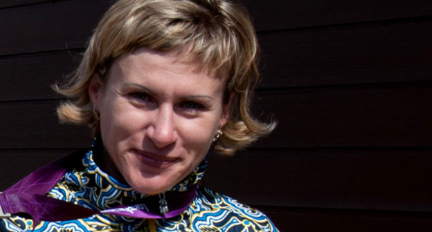 Инна Осипенко-Радомская. Фото: Nick Wsn - Flickr: Olympic Canoe & Kayak Finals Eton Dorney https://ru.wikipedia.org/