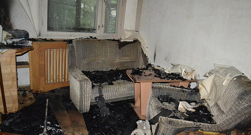 Мебель в квартире сгоревший дом № 4 по ул. Цюрупа в Сочи. Фото Светланы Кравченко для